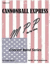 Cannonball Express Concert Band sheet music cover